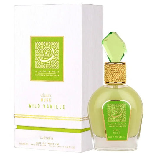 Wild Vanille Thameen Collection Eau Refreshing Musk Twist Unisex Fragrance Lattafa