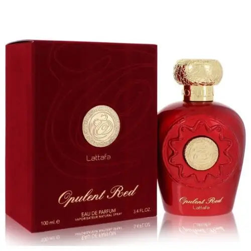 Lattafa Opulent Red Eau Captivating Saffron and Floral Symphony Unisex Fragrance