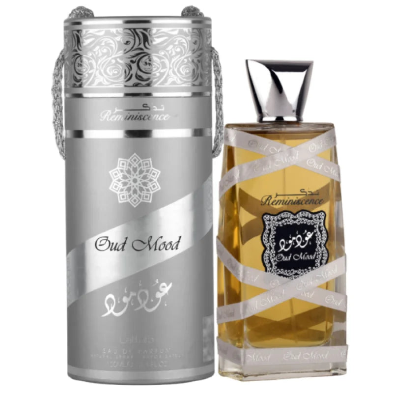 Lattafa Oud Mood Reminiscence Spicy Notes Citrus Woody Elegance Unisex Fragrance