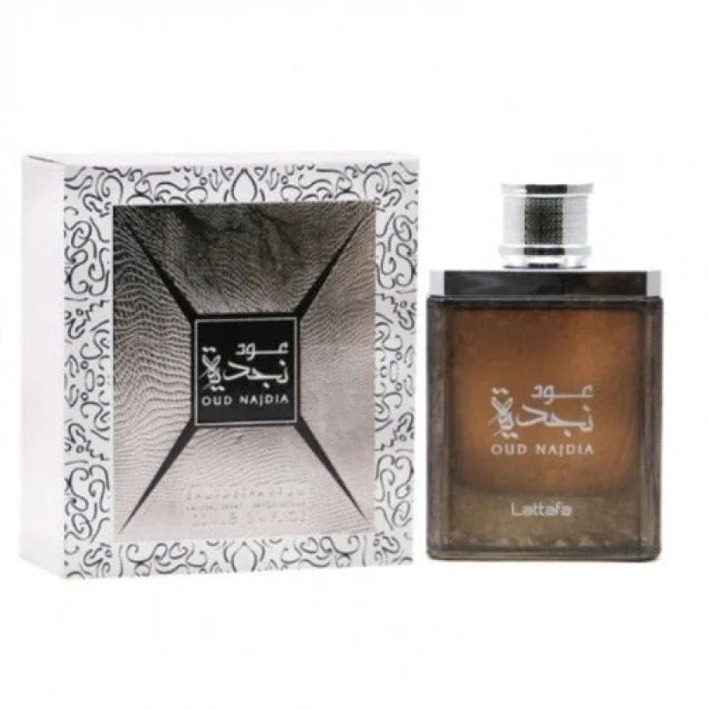 Lattafa Oud Najdia Cedarwood Cinnamon Amber Symphony Unisex Fragrance