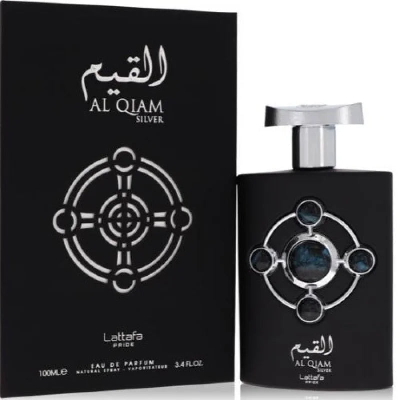 Lattafa Pride Al Qiam Silver Eau Sparkles with Grapefruit and Spice Men’s Cologne