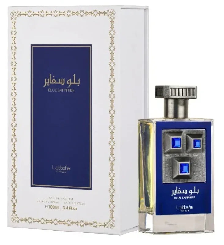 Opulent Lattafa Pride Blue Sapphire Eau de Parfum Unisex Fragrance
