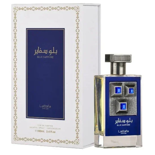 Lattafa Pride Blue Sapphire Unisex Fragrance Arabian Luxury Essence