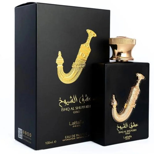 Lattafa Pride Ishq Al Shuyukh Gold Amber Vanilla Opulence Unisex Fragrance