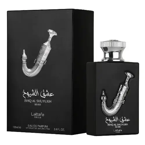 Experience Lattafa Pride Ishq with Exotic Shuyukh Silver Eau Unisex Fragrance