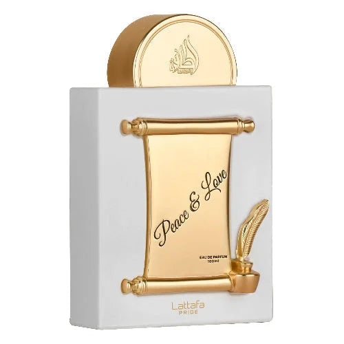 Lattafa Pride Peace and Love Unleashed Oriental Fruity Floral Fragrance Unisex