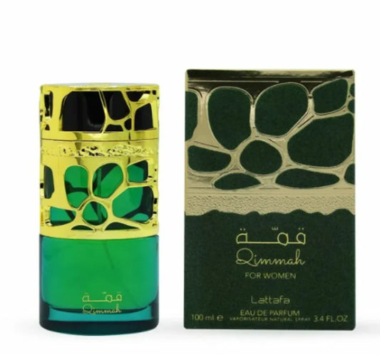 Lattafa Qimmah Eau Oriental Perfume with Sweet Lavender and Saffron Women’s