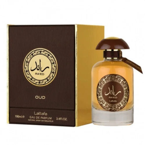 Lattafa Raed Oud Unisex Fragrance with Woody and Musk Notes