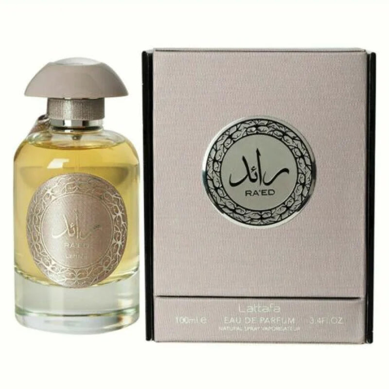 Raed Silver Eau de Parfum Radiant Mandarin Spice Symphony Unisex Fragrance Lattafa