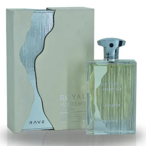 Unleash Your Power with Royal Supreme Conquer Eau by RAVE Men’s Cologne Lattafa