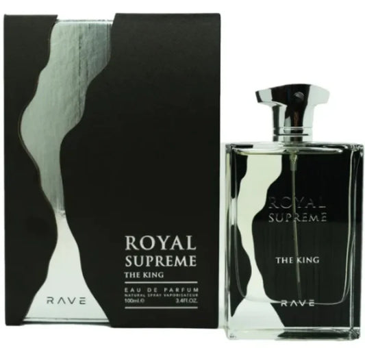Lattafa Royal Supreme Eau de Parfum Exudes Regal Elegance Majestic Notes Men’s Cologne