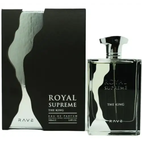 Unleash Regal Elegance with Royal Supreme The King Eau de Parfum Men’s Cologne Lattafa