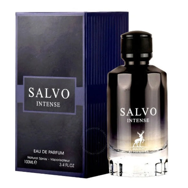 Lattafa Men’s Cologne - Salvo Intense Maison Alhambra Unleash Warm Amber Notes