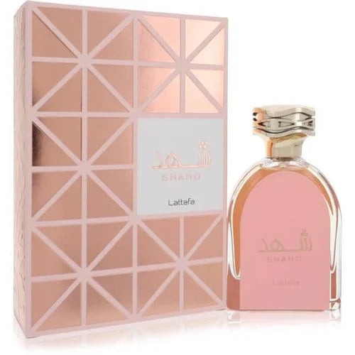 Lattafa Shahd Eau Unisex Perfume with White Florals and Amber Musk Fragrance