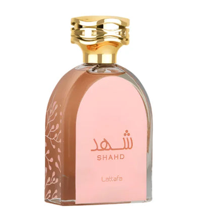 Lattafa Shahd Eau Unisex Perfume with White Florals and Amber Musk Fragrance