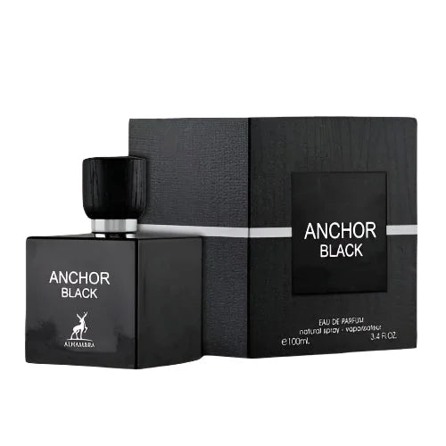 Lattafa Men’s Cologne - Unleash Anchor Black Maison Alhambra Perfume
