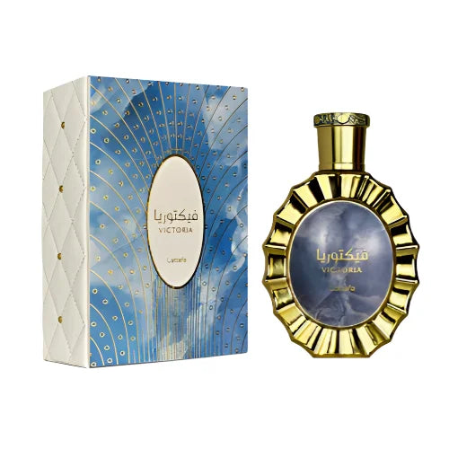 Lattafa Victoria Unleashes Lemon Meringue with Warm Spicy Sweet Notes Unisex Fragrance