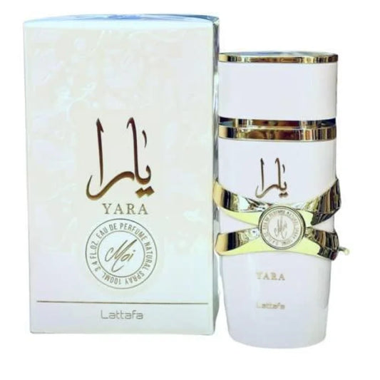 Lattafa Yara Moi Amber Elegance With Jasmine Peach and Caramel Women’s Perfume