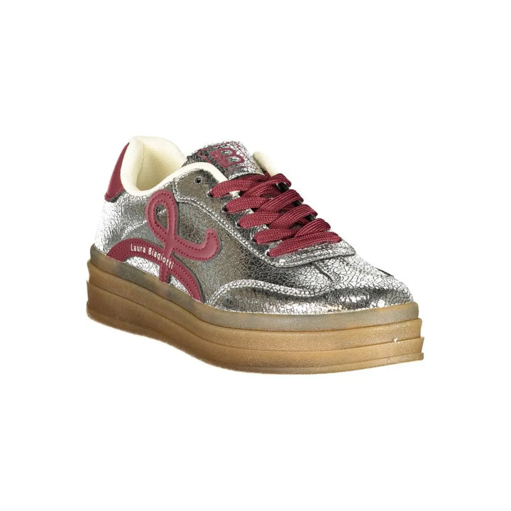 Laura Biagiotti Argento Poliuretano Donna Sneaker