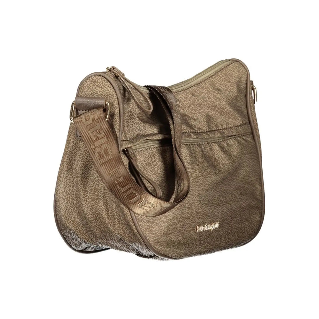 Laura Biagiotti Beige Polyester Women’s Shoulder Bag