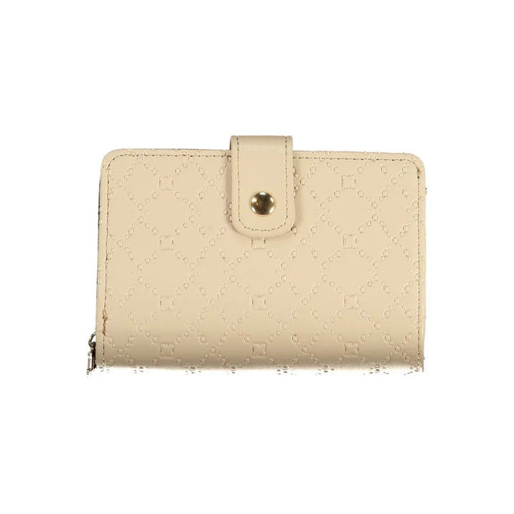 Laura Biagiotti Beige Polyurethane Women Wallet