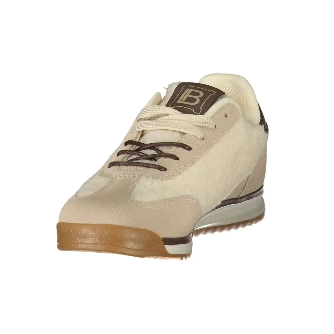 Laura Biagiotti Beige Polyurethane Women’s Sneaker