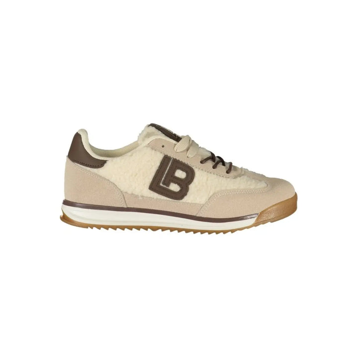 Laura Biagiotti Beige Polyurethane Women’s Sneaker