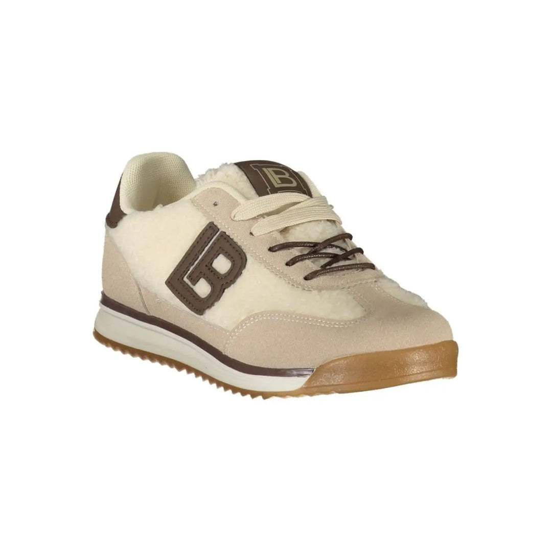 Laura Biagiotti Beige Polyurethane Women’s Sneaker