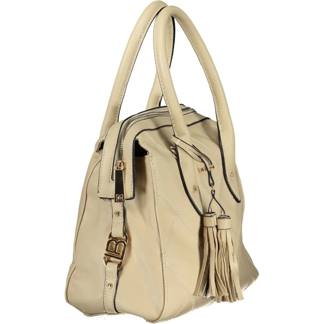 Laura Biagiotti - Beige PVC Women Handbag
