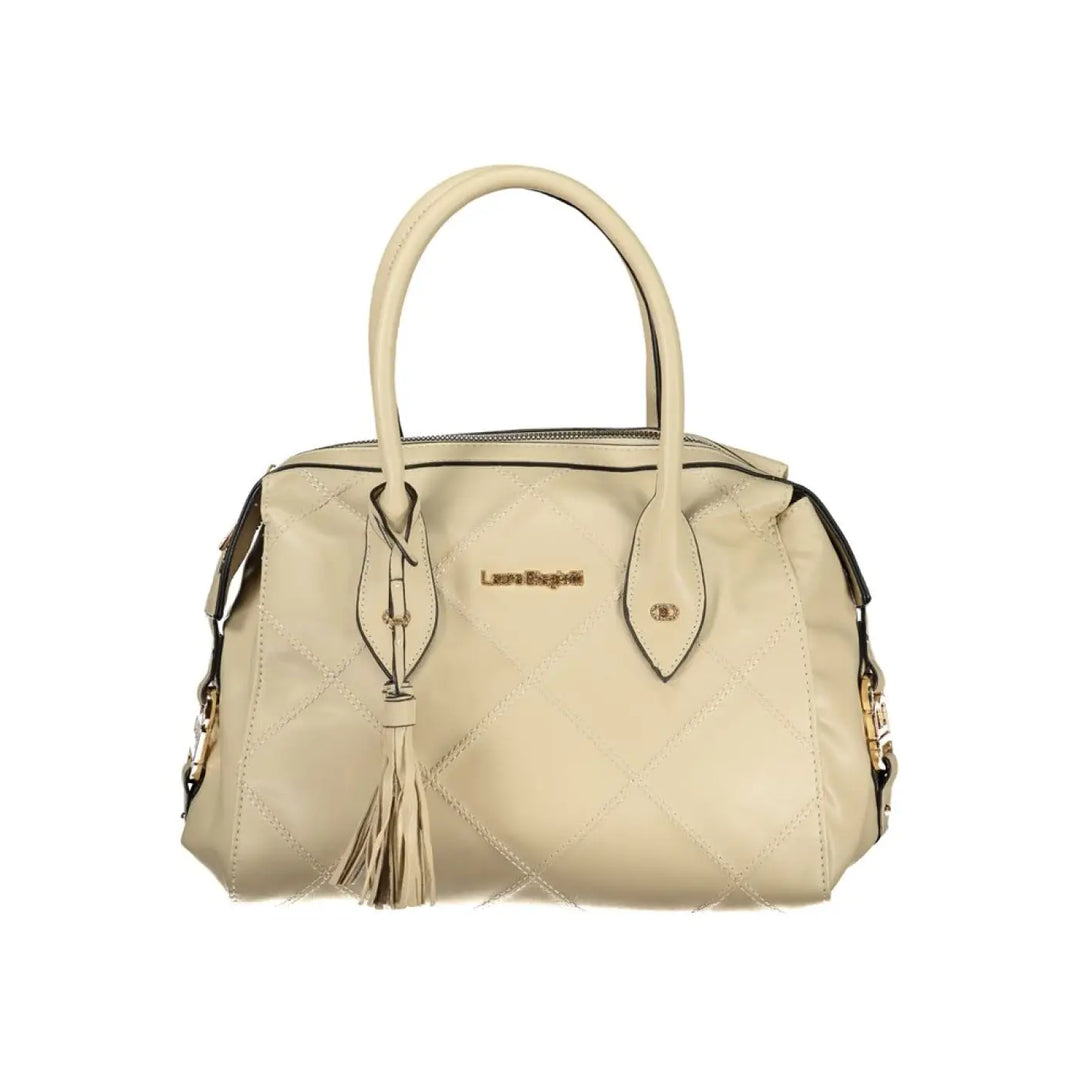Laura Biagiotti - Beige PVC Women Handbag