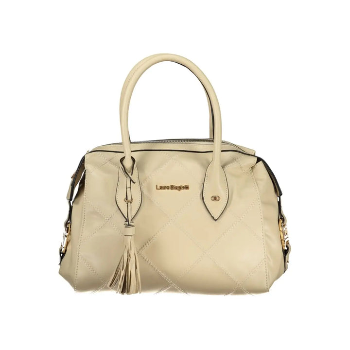 Laura Biagiotti - Beige PVC Women Handbag