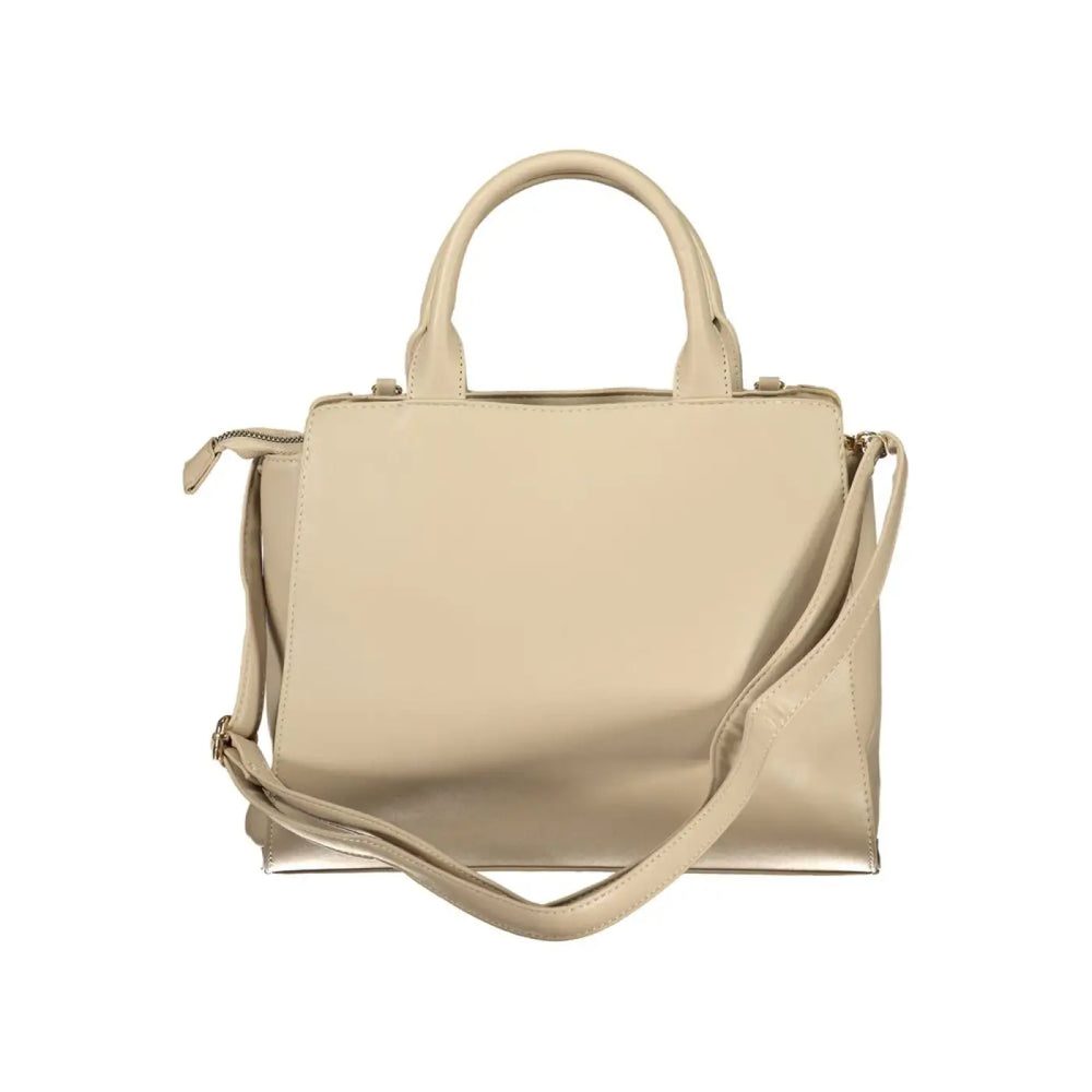Laura Biagiotti - Beige PVC Women Handbag