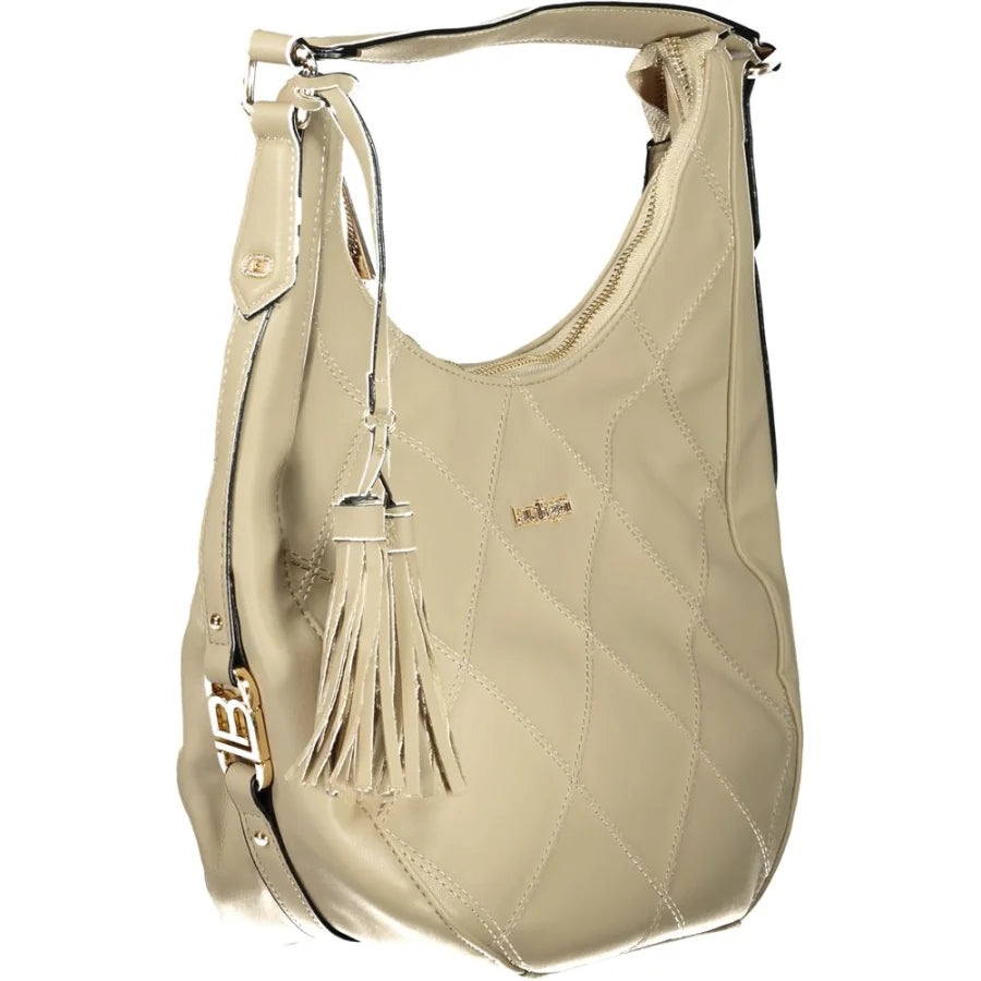 Laura Biagiotti Beige PVC Women’s Handbag