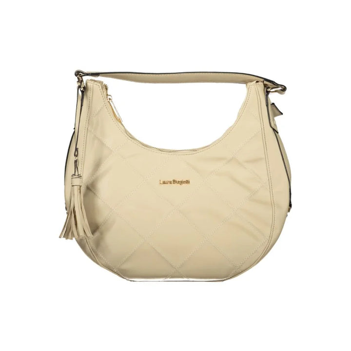Laura Biagiotti Beige PVC Women’s Handbag