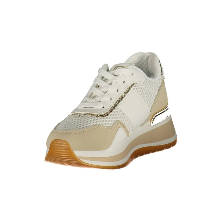 Laura Biagiotti Bianco Polyurethane Women Sneaker