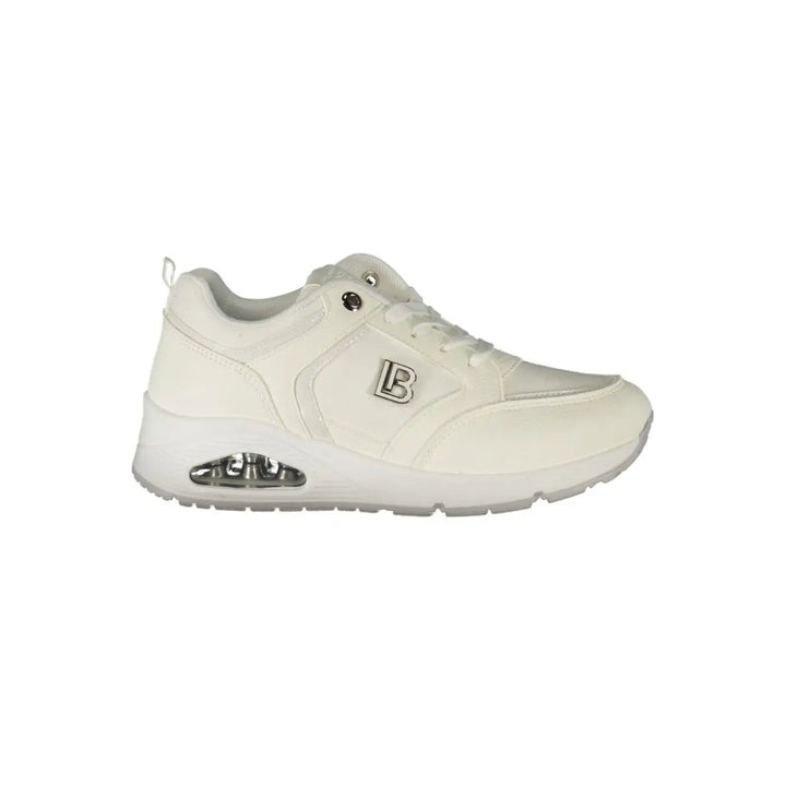 Laura Biagiotti Bianco Polyurethane Women’s Sneaker