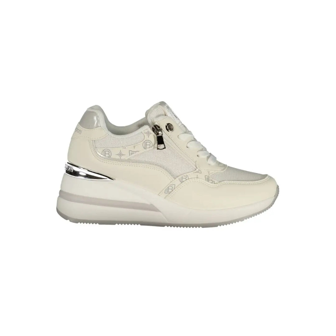 Laura Biagiotti Bianco Polyurethane Women’s Sneaker