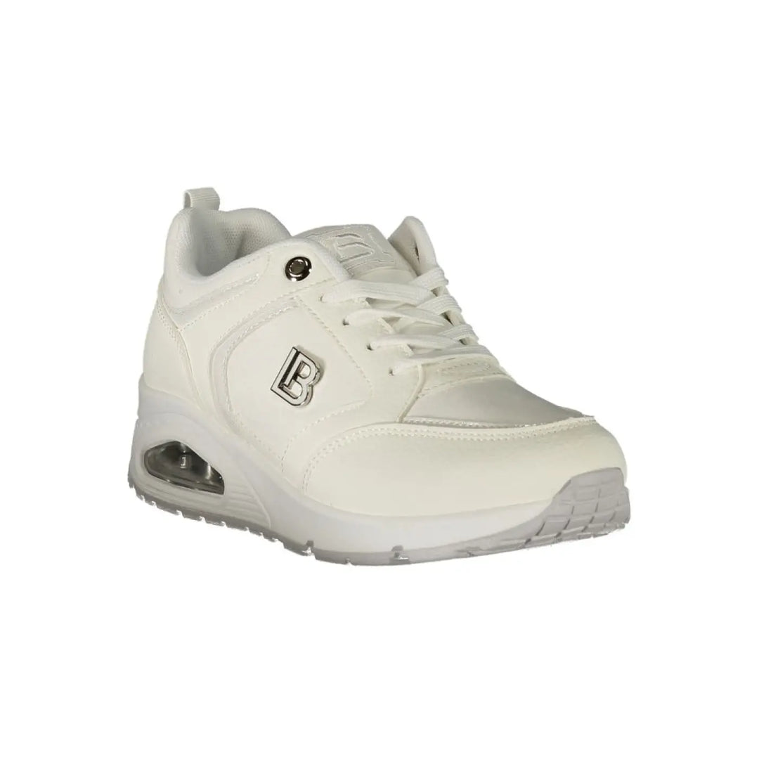Laura Biagiotti Bianco Polyurethane Women’s Sneaker