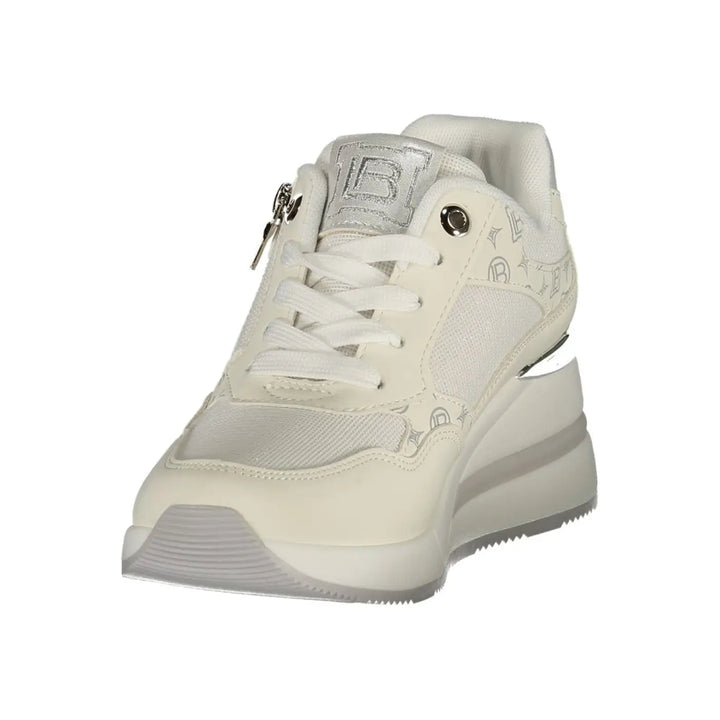 Laura Biagiotti Bianco Polyurethane Women’s Sneaker