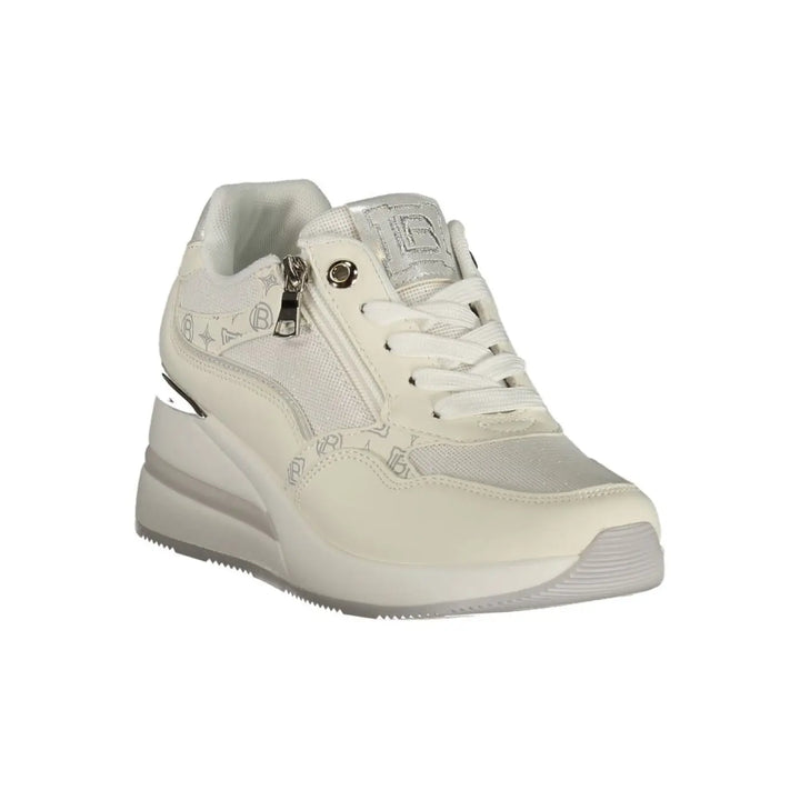 Laura Biagiotti Bianco Polyurethane Women’s Sneaker