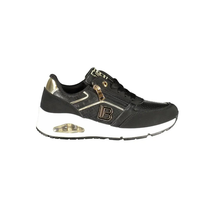 Laura Biagiotti Black Polyester Women Sneaker