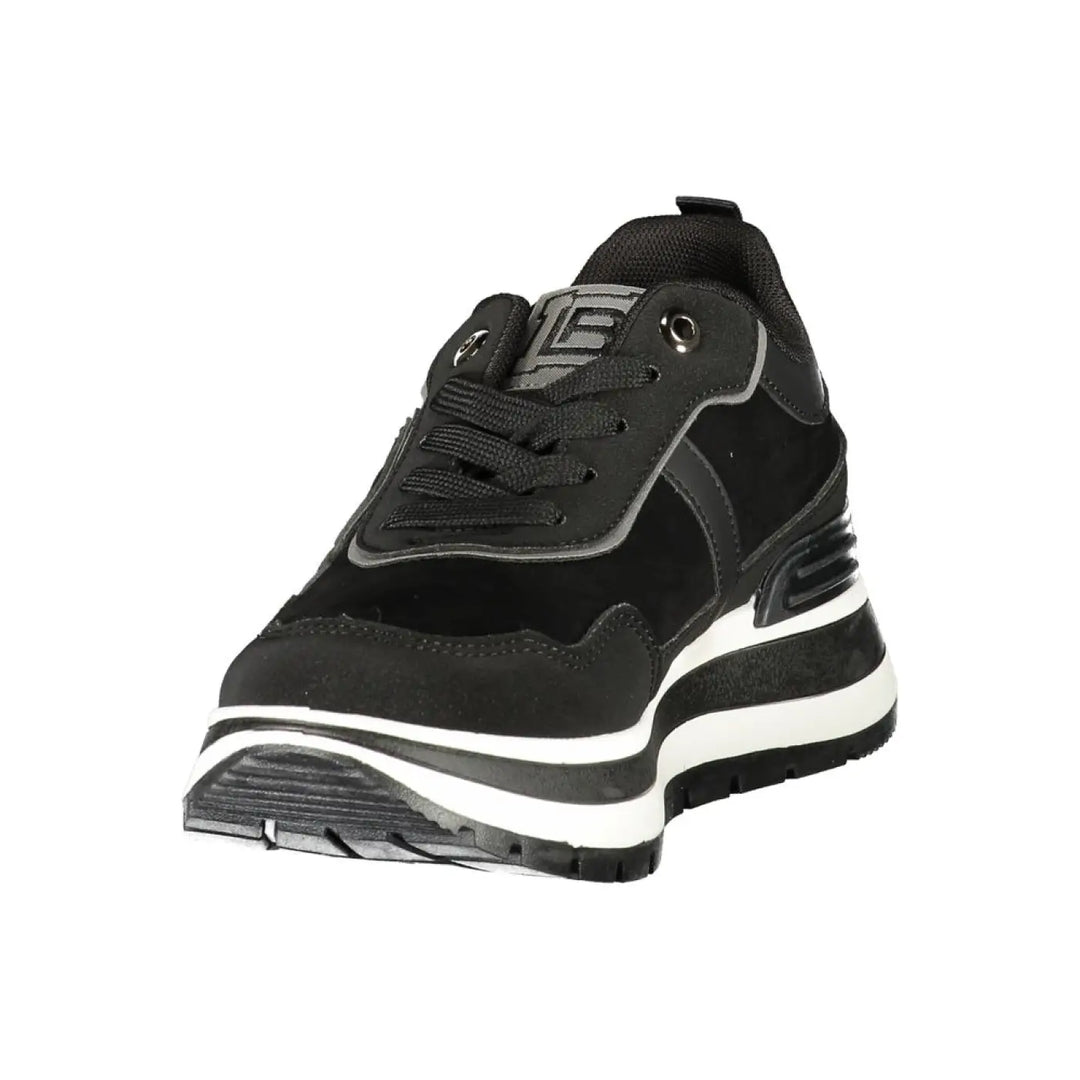 Laura Biagiotti Black Polyurethane Women’s Sneaker