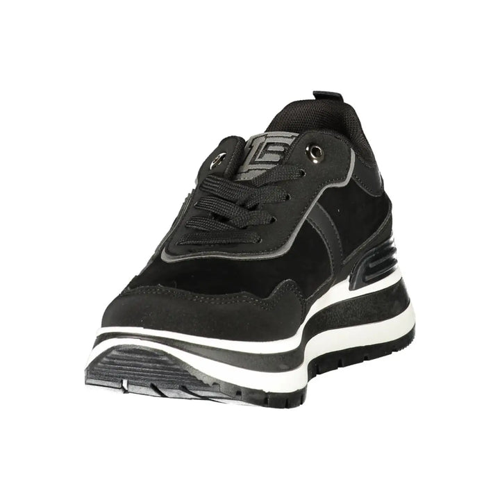 Laura Biagiotti Black Polyurethane Women’s Sneaker