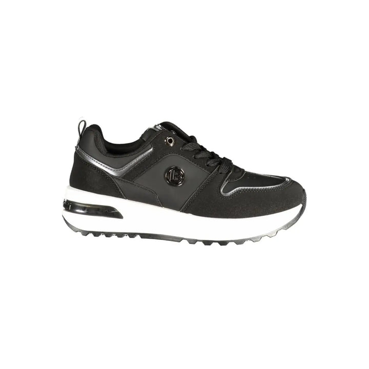 Laura Biagiotti Black Polyurethane Women’s Sneaker