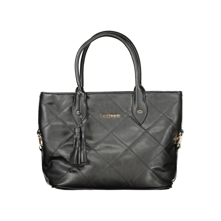 Laura Biagiotti Black Pvc Women Handbag