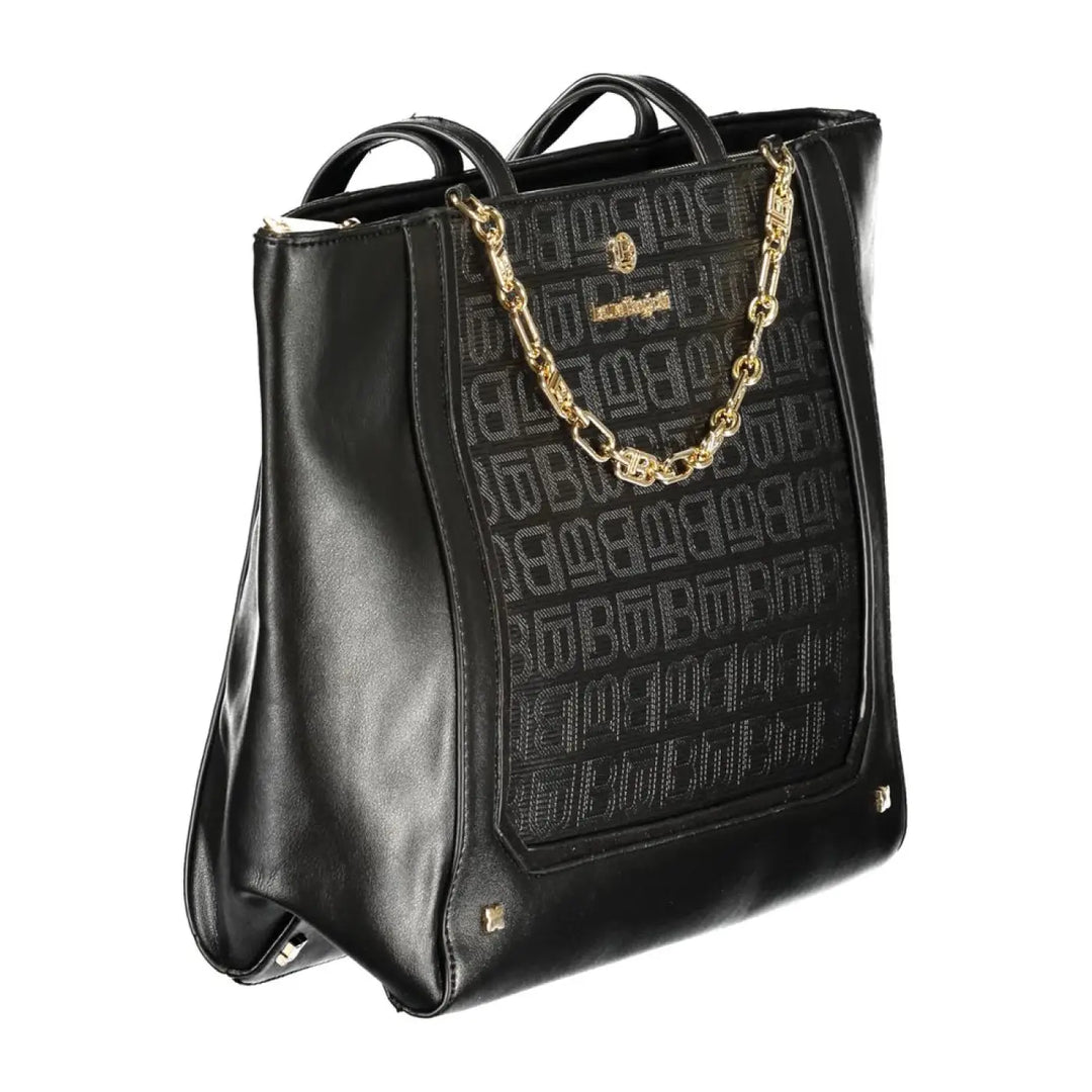 Laura Biagiotti - Black PVC Women Handbag