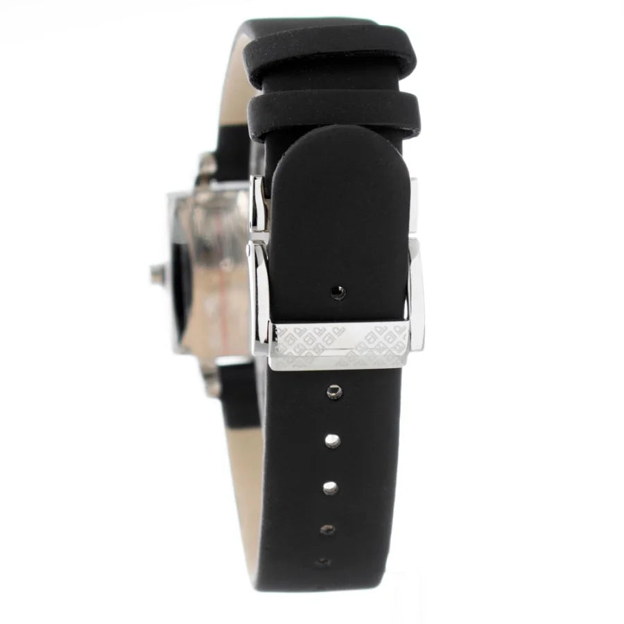 Laura Biagiotti Black Stainless Steel Dress Watch