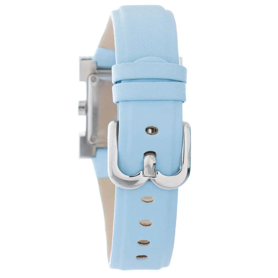 Laura Biagiotti Blue Leather Dress Watch