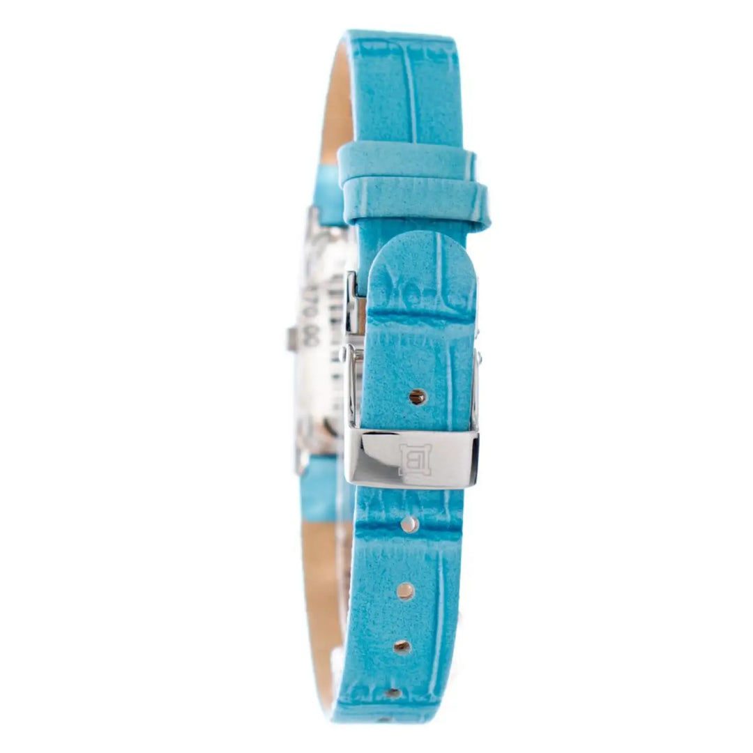 Laura Biagiotti Blue Leather Dress Watch