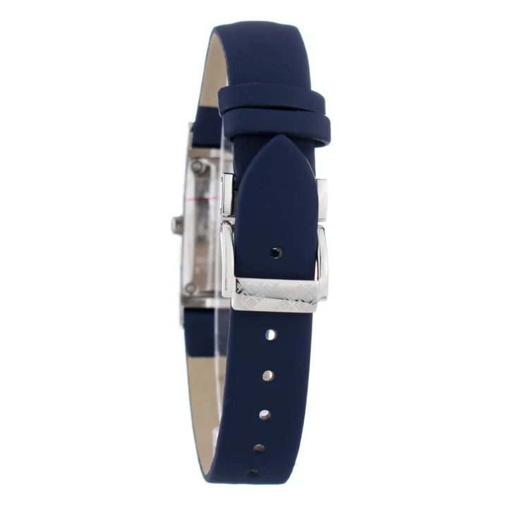 Laura Biagiotti Blue Leather Dress Watch